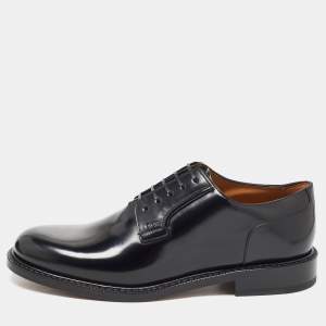 Dior Black Leather Lace Up Derby Size 42.5