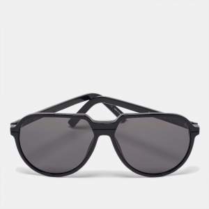 Dior DiorEssential AI 10A0 Black Aviator Sunglasses