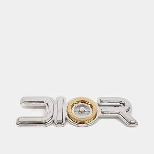 Pre Owned Dior Gold Silver Plated Brooch