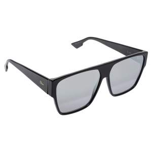 نظارة شمسية ديور "ديور هيت" مربعة عاكسة أسود