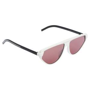 Dior Homme White/ Fuchsia Blacktie Cat-Eye Sunglasses