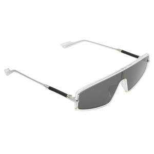 Dior Homme Clear/ Grey Black DIORMERCURE Shield Sunglasses