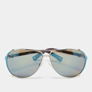 Dior Blue/Plum Chicago 2 Mirrored Aviator Sunglasses