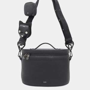 Dior Dior Homme Vanity Bag Shoulder Bag Dog Pouch Black Leather