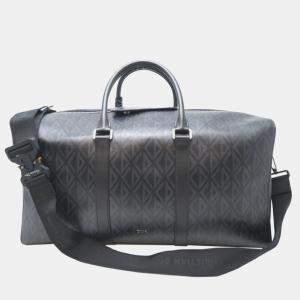 Christian Dior Rango 50 Boston Bag Pvc Black