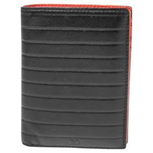 Dior Homme Black Leather Bifold Wallet