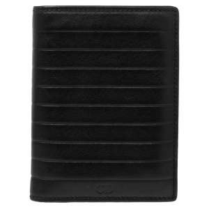 Dior Homme Black Leather Bifold Wallet