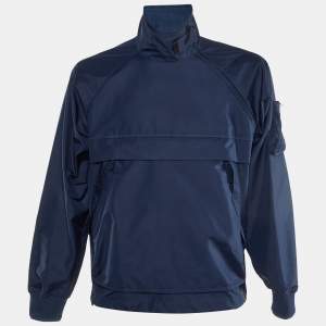 Dior Homme Navy Blue Synthetic Jumper S
