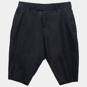 Dior Navy Blue Cotton Shorts S