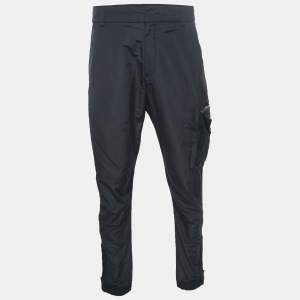 Dior Homme Black Nylon Blend Cargo Pants L