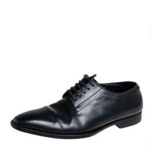 Dior Black Leather Oxfords Size 41