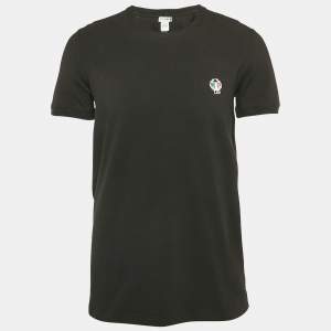 Pre Owned Dolce & Gabbana Underwear Black Cotton Crewneck T-Shirt L