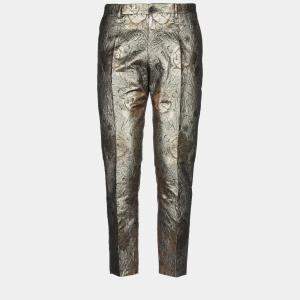 Pre Owned Dolce & Gabbana Polyester Pants 46