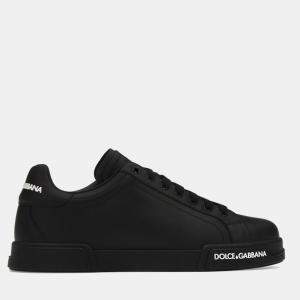 Dolce & Gabbana Classic Black White Portofino Sneakers EU 41