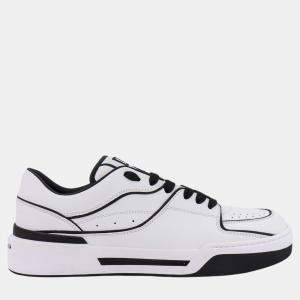 Dolce & Gabbana White New Roma Sneakers EU 39