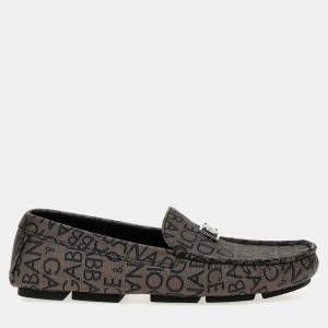 Dolce & Gabbana Marrone Nero Ariosto Loafers Men’s IT 39