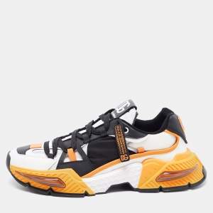 Dolce & Gabbana Tricolor Nylon and Leather Airmaster Low Top Sneakers Size 47