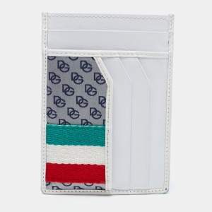 Dolce & Gabbana White Leather Card Holder