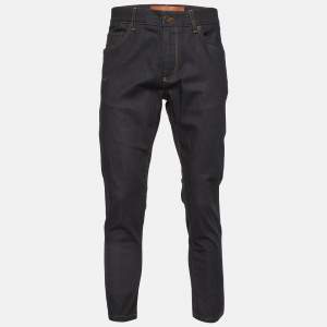 Pre Owned Dolce & Gabbana Dark Blue Denim 14 Stretch Fit Jeans XL/Waist 37.5"