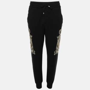 Dolce & Gabbana Black Knit Jogger XL