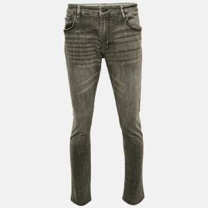 Dolce & Gabbana Grey Denim Regular Fit Jean XL Waist 36"