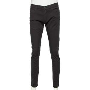 Dolce & Gabbana Grey Denim Comfort Stretch Fit Jeans L