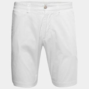 Dolce & Gabbana White Cotton Bermuda Shorts L