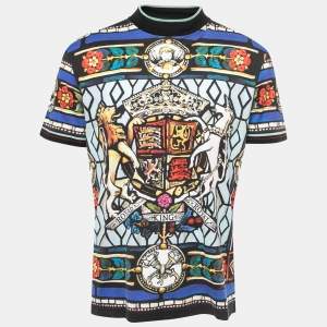 Dolce & Gabbana Multicolor Printed Cotton T-Shirt XL