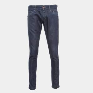Pre Owned Dolce & Gabbana Dark Blue Denim 14 Jeans M Waist 33"