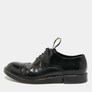 Pre Owned Dolce & Gabbana Size 42 Black Leather Derby