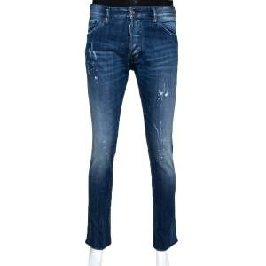 Dsquared2 Inidigo Medium Wash Denim Cool Guy Jeans L