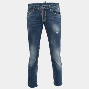 Dsquared2 Blue Denim Slim Jeans XL