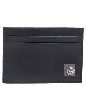 Dunhill Black Leather Card Holder