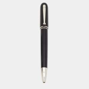 Pre Owned Dunhill  Black Resin Silver Tone Ballpoint  Pen