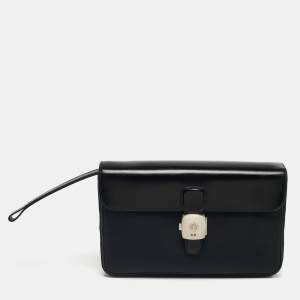 مملوكة مسبقًا حقيبة دنهل جلد أسود ونايلون