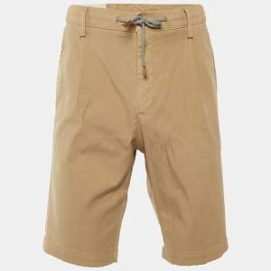 مملوكة مسبقًا Eleventy Beige Cotton Shorts M