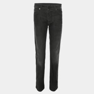 Pre Owned Emporio Armani Black Stretch Denim Jude Sexy Fit Jeans S