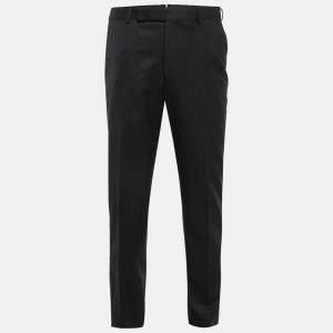 Ermenegildo Zegna Grey Wool Slim Fit Trousers XXL