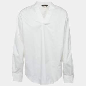 Ermenegildo Zegna Couture White Cotton Shirt L