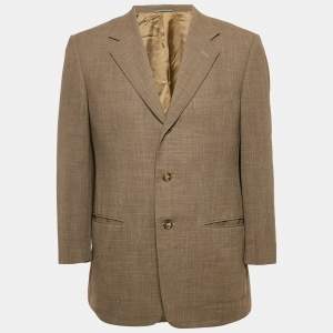 Ermenegildo Zegna Traveller Brown Regular Fit Blazer L