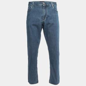 Ermenegildo Zegna Blue Denim Regular Fit Jeans XXL/Waist 40"