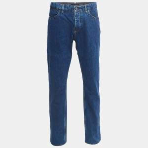 Ermenegildo Zegna Blue Denim Regular Fit Jeans XXL/Waist 38"
