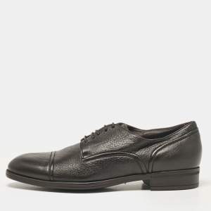 Ermenegildo Zegna Brown Leather lace Up Derby Size 40