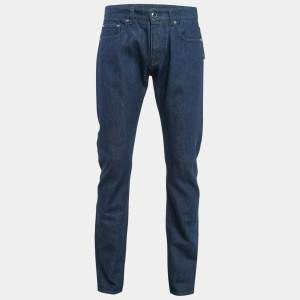 Etro Blue Denim Badge Detail Jeans M Waist 38"