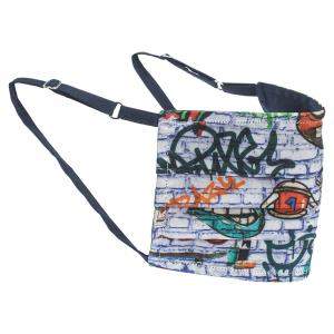 Collars & Cuffs Non-Medical Handmade Graffiti Face Mask (Available for UAE Customers Only)