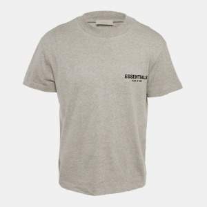 مملوكة مسبقًا تي شيرت فير أوف غود إسينشالز قماش قطني تريكو غامق رمادي مقاس صغير جدًا (إكس سمول)