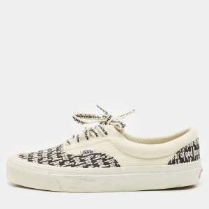 Fear of God x Vans White/Black Canvas Era 95 DX Sneakers Size 42
