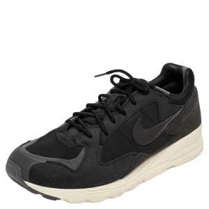 Nike Air Max X Fear of God Black Mesh And Leather Skylon-2 Sneakers Size 44