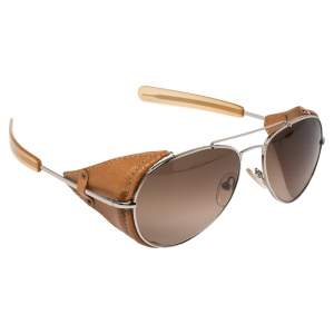 Fendi Brown/Black Gradient FS5215L Aviator Sunglasses
