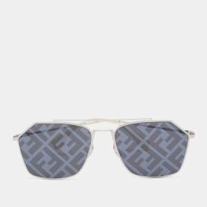 Fendi Black/White FF Eyeline Sunglasses